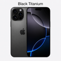 iPhone 16 Pro Max 256 GB Refurbished Premium | Batería 92% (Black Titanium)