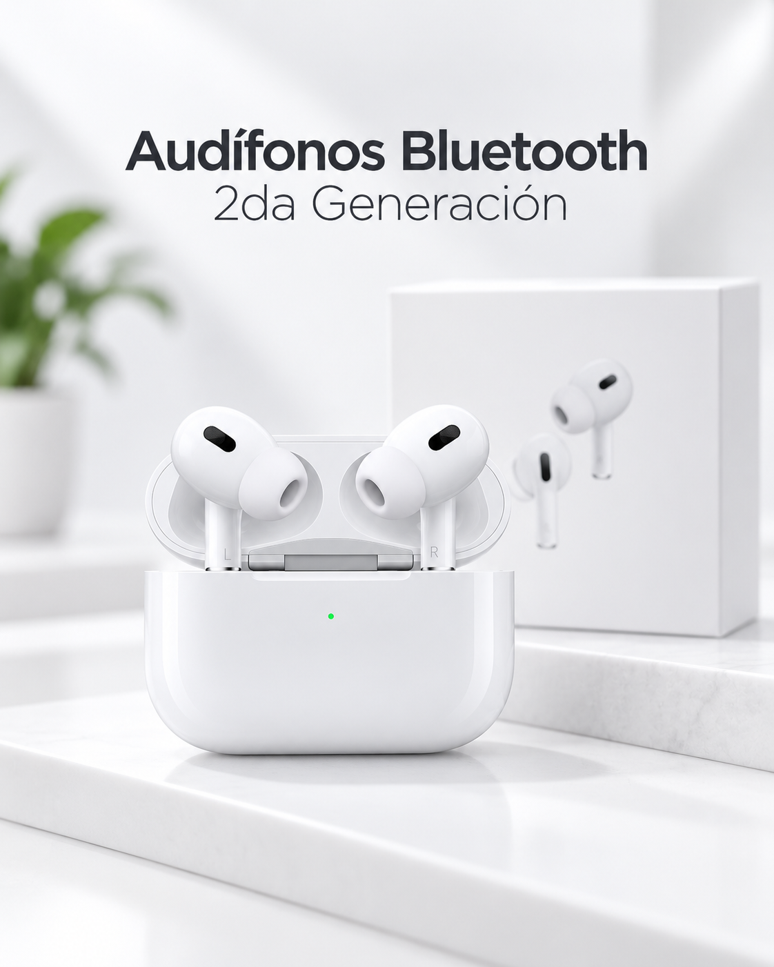 Pack LIBENS - iPhone 16 Pro Max + Cargador + Audífonos Bluetooth + Envío Gratis