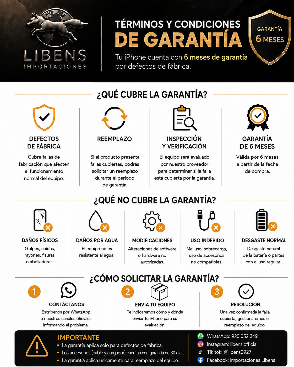 Pack LIBENS - iPhone 16 Pro Max + Cargador + Audífonos Bluetooth + Envío Gratis